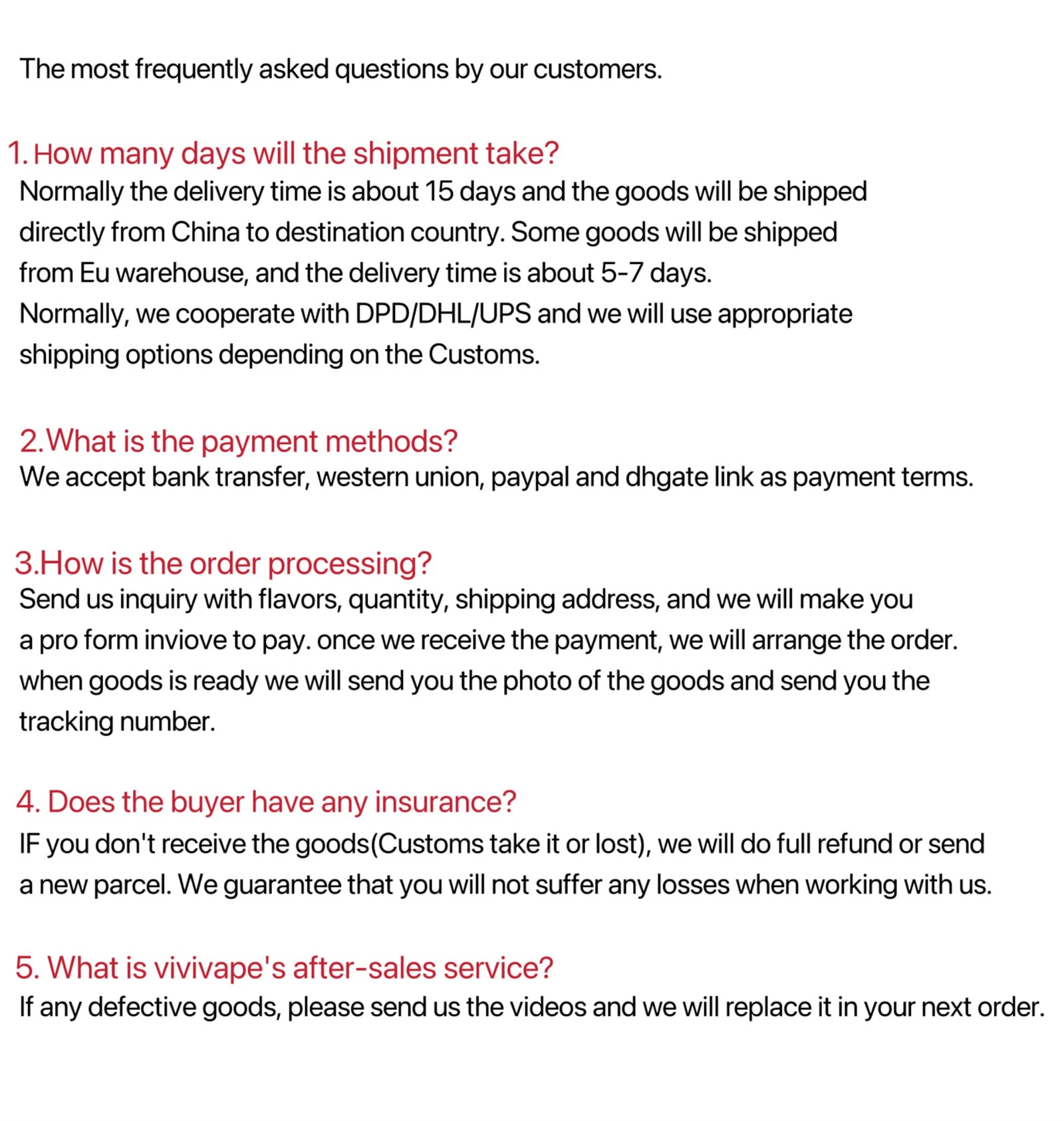 FAQ FAQ